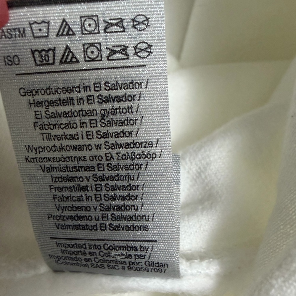 NASA Logo White Hoodie Large Gildan Heavy Blend Unisex(A401)✨ - Picture 10 of 10